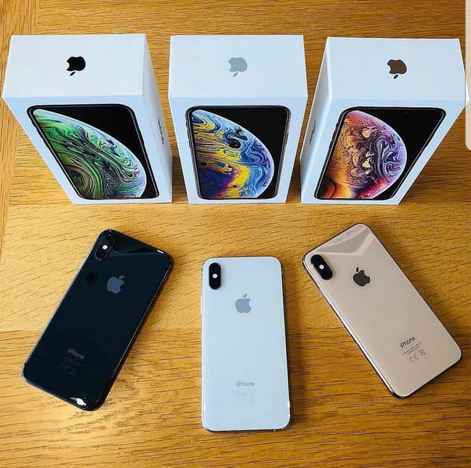 Apple iPhone XS 64GB € 400 iPhone XS Max 64gb € 430 iPhone X 6