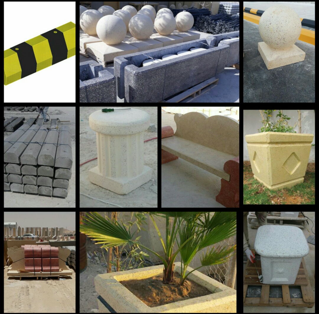 حواجز طرق سفتي خرسانية في الرياض 0501401461 مصدات 