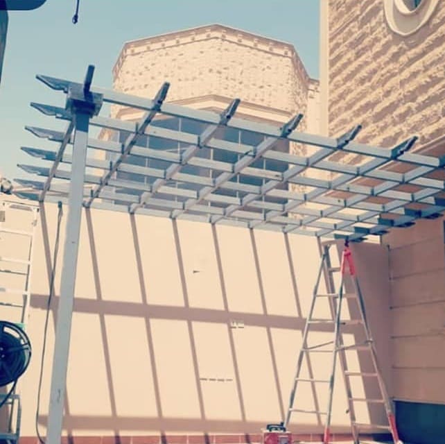 تركيب جميع انواع البرجولات اجدد تصاميم البرجولات بالصور