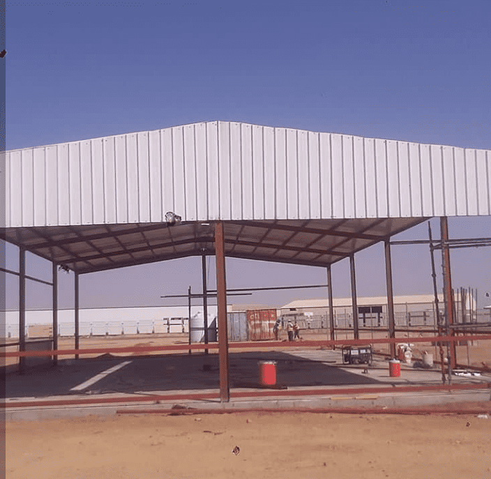 تركيب جميع انواع الهناجر والمستودعات في عسير والباحة وأبها وخم
