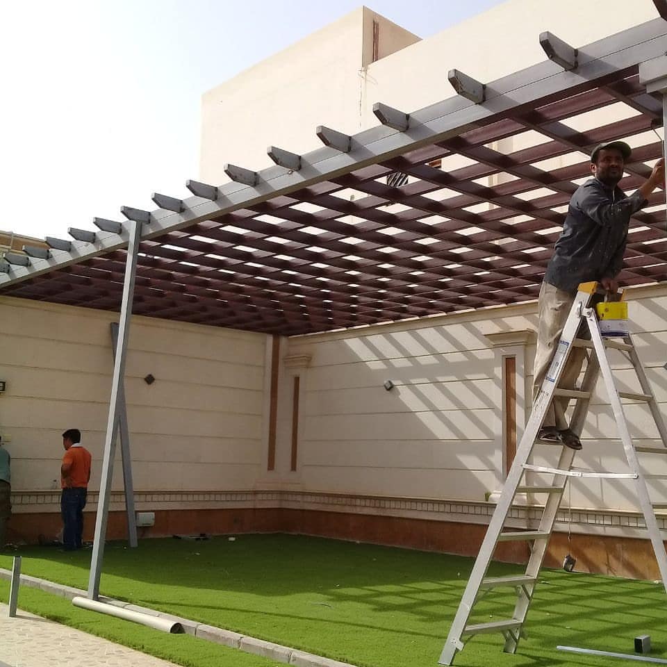 تركيب جميع انواع المظلات مظلات حديد، مظلاتpvc في الرياض بخصم ي