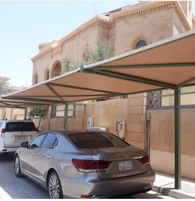 مظلات سيارات للبيع ، مظلات مواقف سيارات في الرياض  