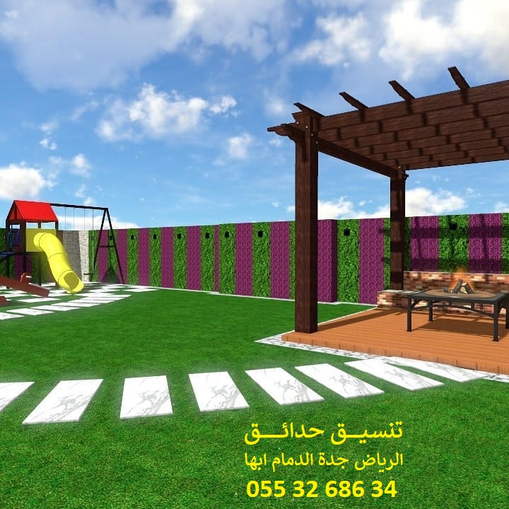 شركة تنسيق حدائق عشب صناعي عشب جداري 0553268634