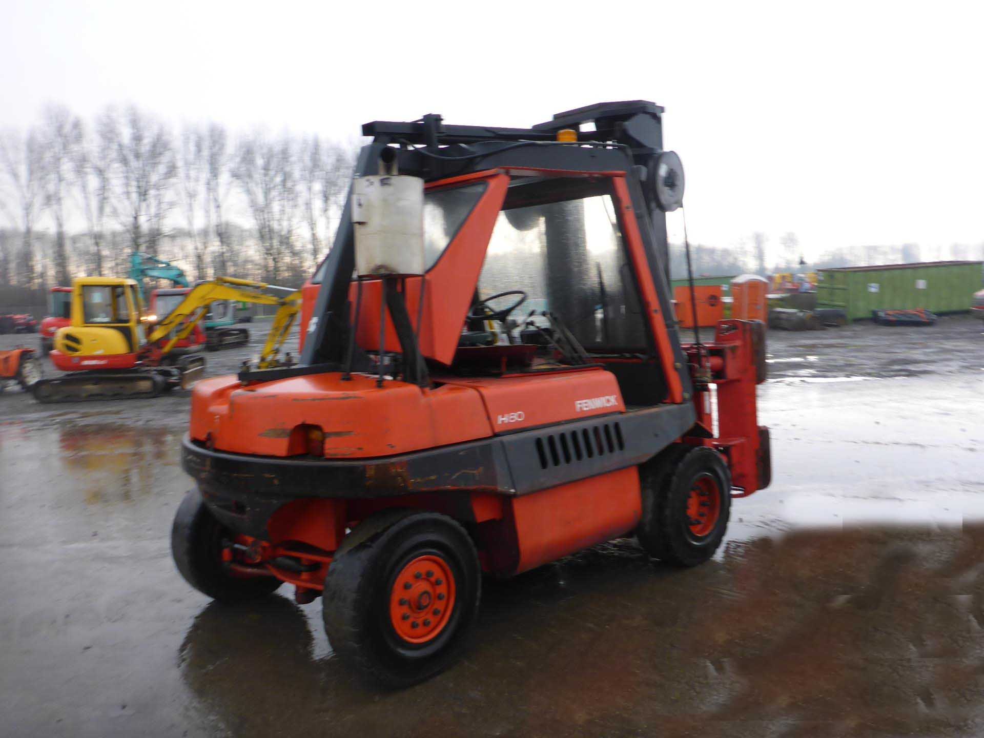 رافعات شوكية IT# 1141-1990 LINDE H80DW Forklift