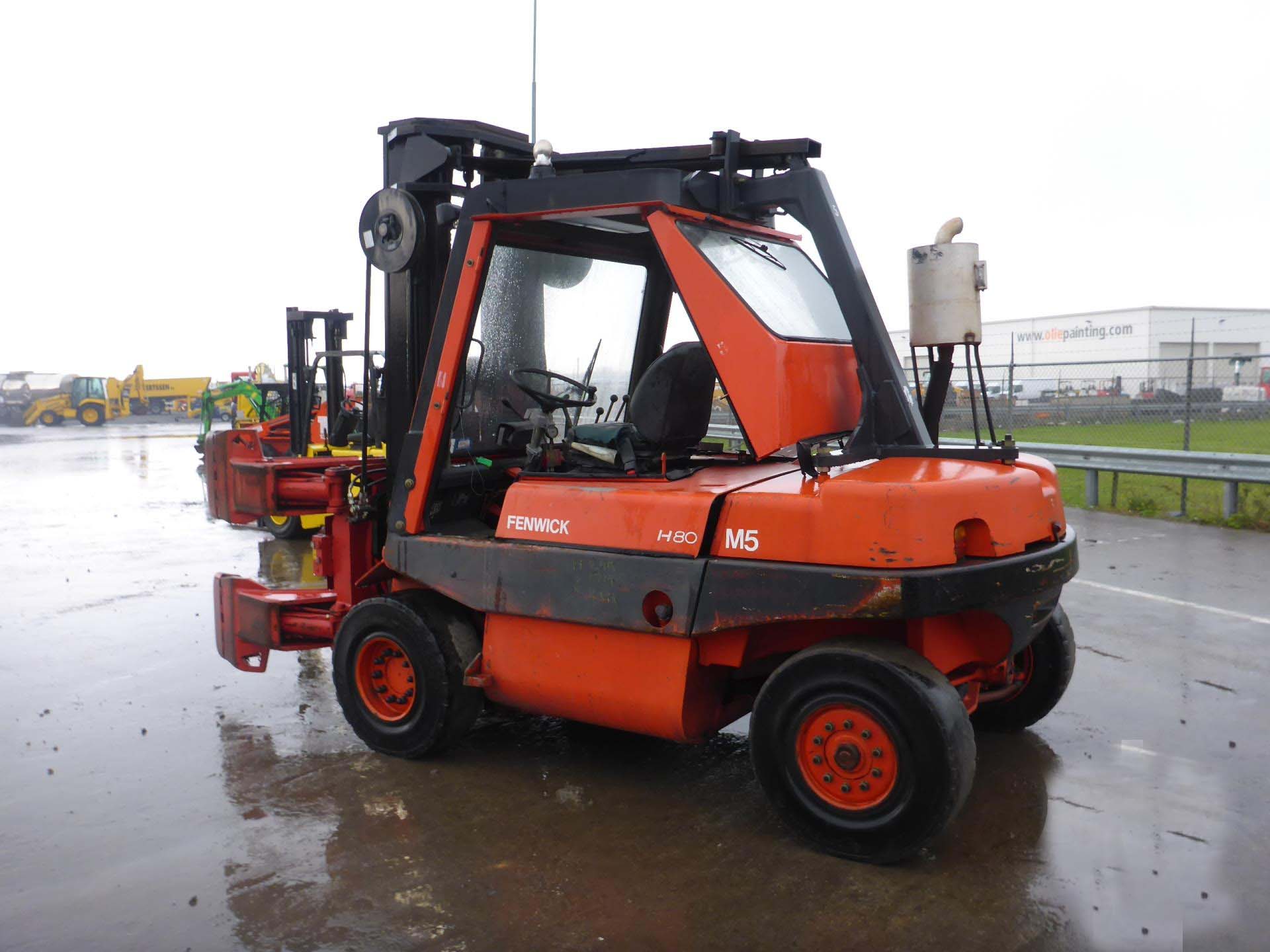 رافعات شوكية IT# 1141-1990 LINDE H80DW Forklift