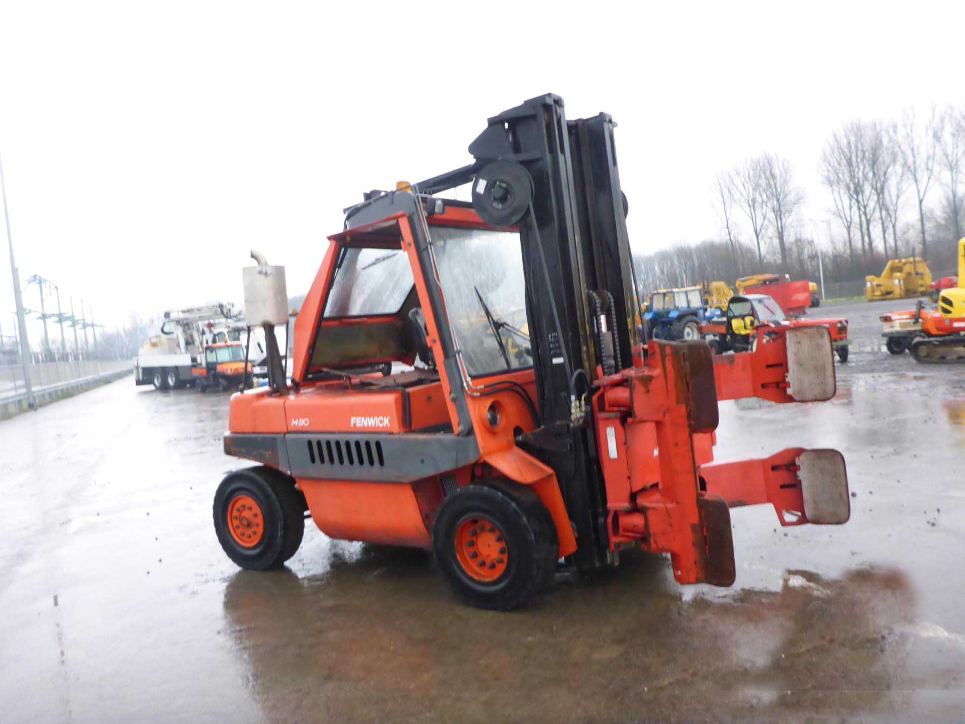 رافعات شوكية IT# 1141-1990 LINDE H80DW Forklift