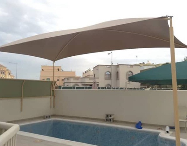 مظلات مداخل المنازل والفلل مظلات للمسابح خصومات تصل الى 20%