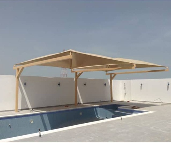 مظلات مداخل المنازل والفلل مظلات للمسابح خصومات تصل الى 20%