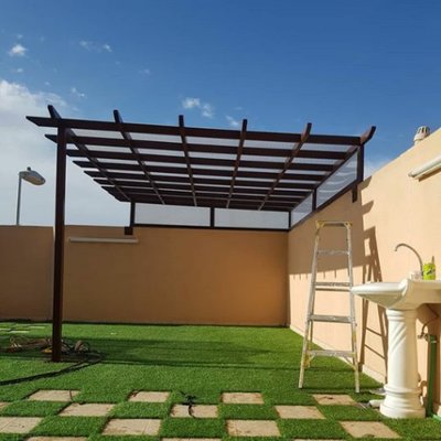 مظلات حدائق للبيع ، مظلات برجولات للحدائق في نجران