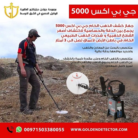 GPX 5000 جهاز كشف الذهب الخام