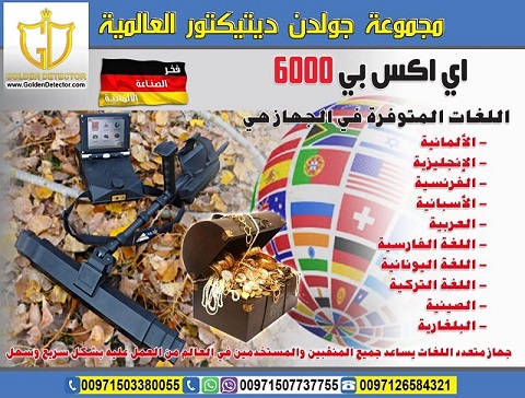 جهاز الكشف عن المعادن 3D والماسح الأرضي Exp 6000