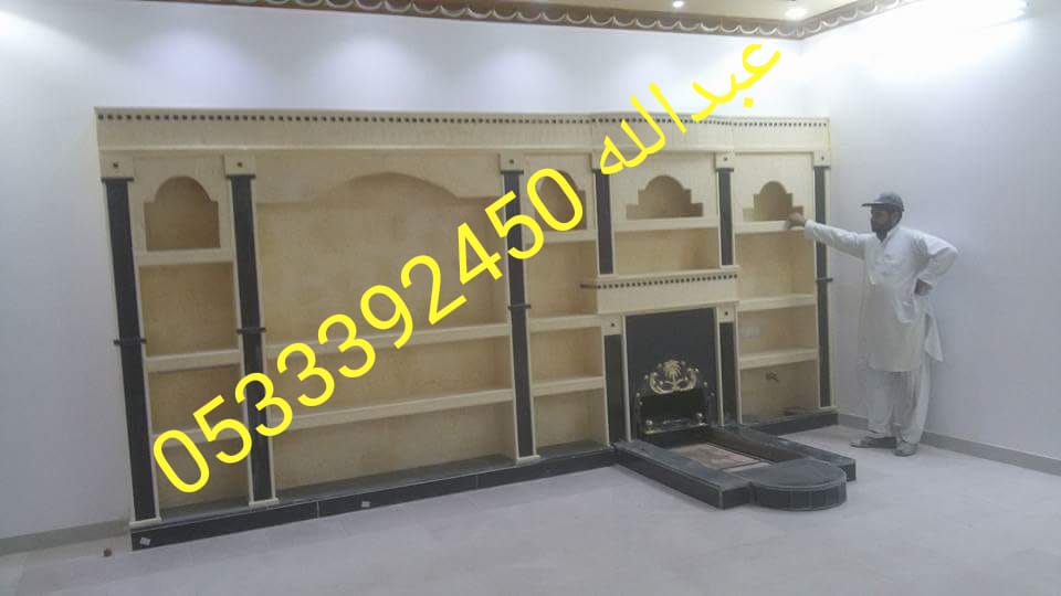 مشبات رخام وحجر حديثة ومدافئ أمريكية 0533392450