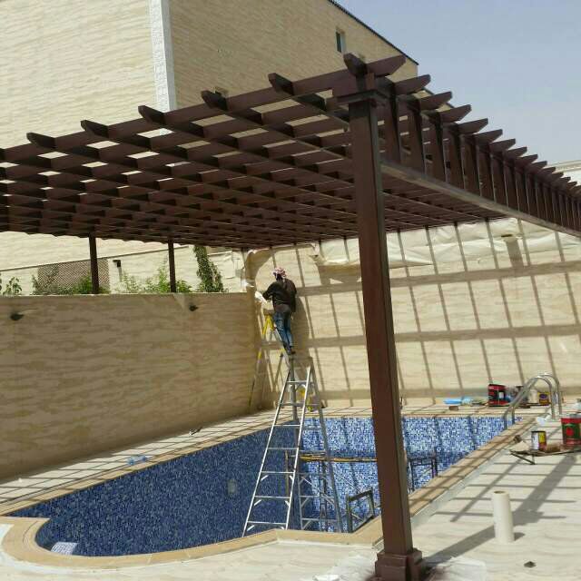 مظلات وسواترتغطية مسابح شبوك زراعيه مستودعات هناجر شبوك زراعي 