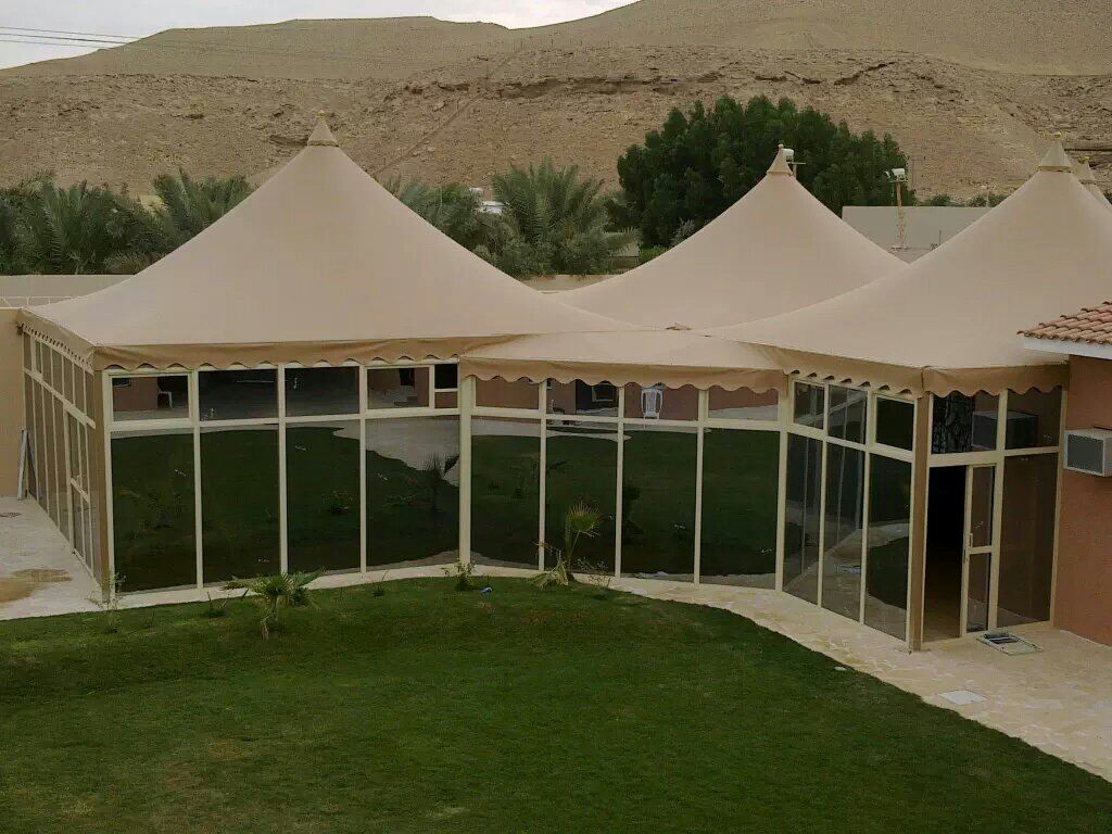 مظلات وسواترتغطية مسابح شبوك زراعيه مستودعات هناجر شبوك زراعي 