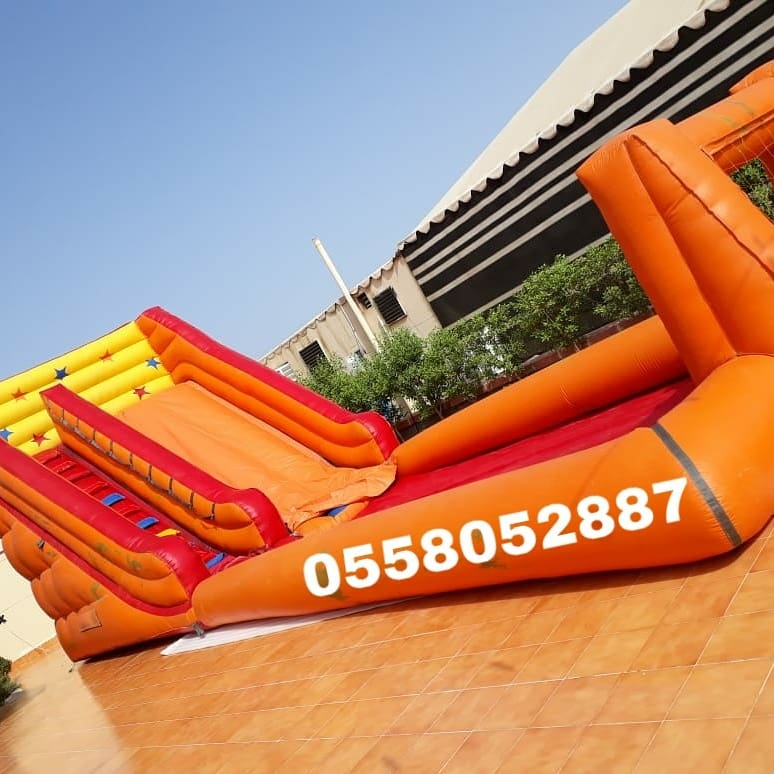 تآجير نطيطات _ زحاليق مائيه _ العاب هوائيه _ ملاعب صابونيه _