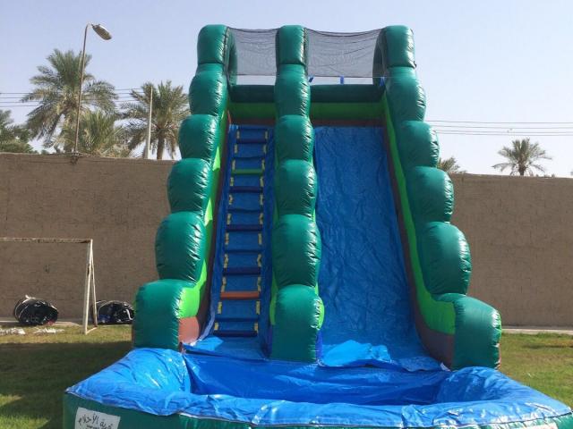 عروض خيالية ملاعب صابونيه زحاليق مائيه نطيطات للايجار 05815434