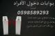 البوابات المتميزة لدخول وخروج الافراد