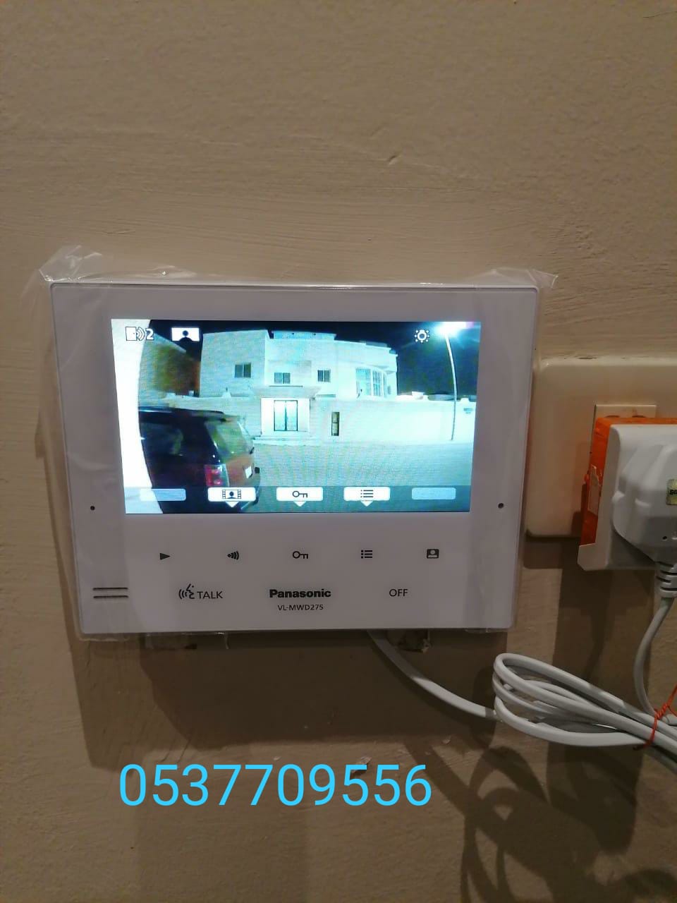 انتركم Hikvision للمنازل والفيلل مع المتابعة على الجوال