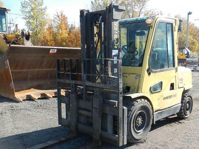 رافعه شوكية هيستر للبيع IT# 5-2004 HYSTER H100XM 9450 Lb Forkl