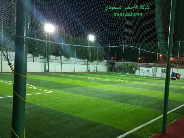 شركة الأخضر السعودي ملاعب العشب النجيل الصناعي الثيل الصناعي 