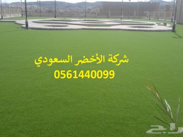 شركة الأخضر السعودي ملاعب العشب النجيل الصناعي الثيل الصناعي 