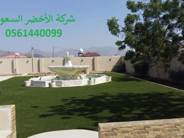 شركة الأخضر السعودي ملاعب العشب النجيل الصناعي الثيل الصناعي 