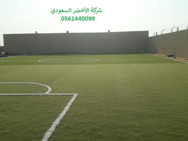 شركة الأخضر السعودي ملاعب العشب النجيل الصناعي الثيل الصناعي 