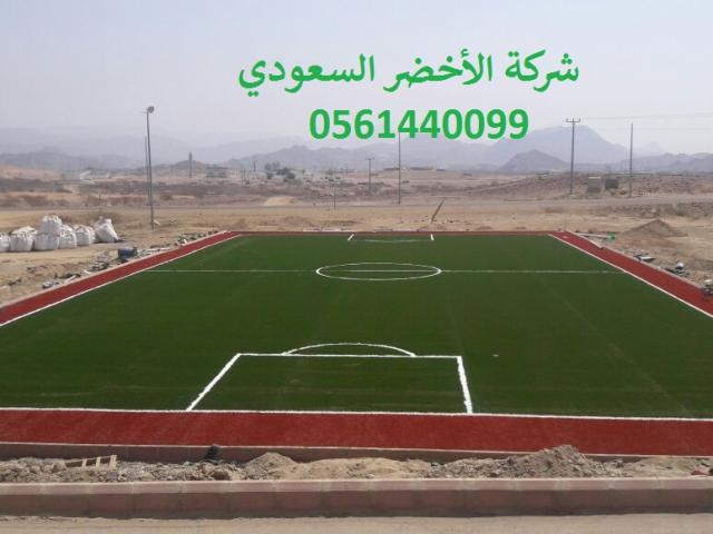 شركة الأخضر السعودي ملاعب العشب النجيل الصناعي الثيل الصناعي 