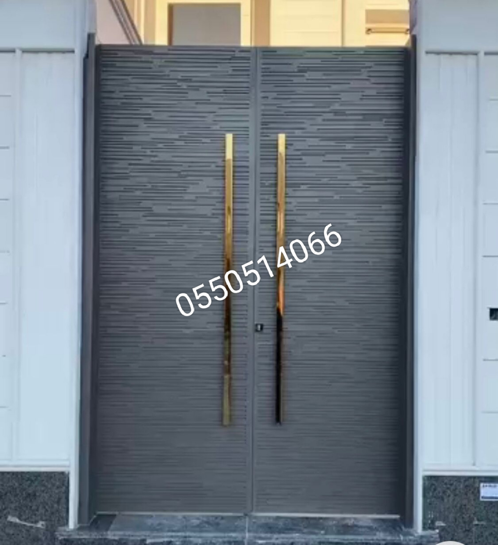 بوابات حديد للبيع بالرياض 0550514066 باترنس للأبواب الحديد