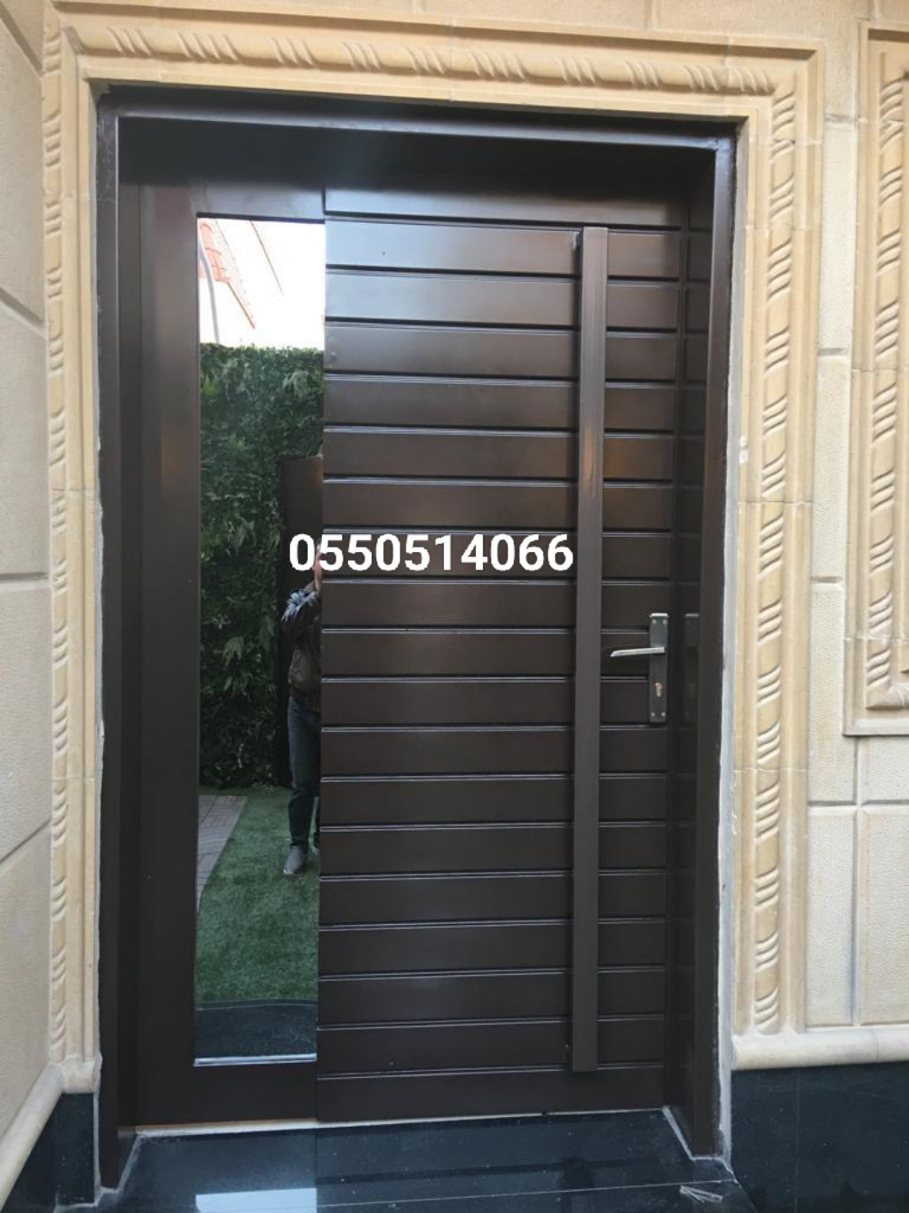 بوابات حديد للبيع بالرياض 0550514066 باترنس للأبواب الحديد