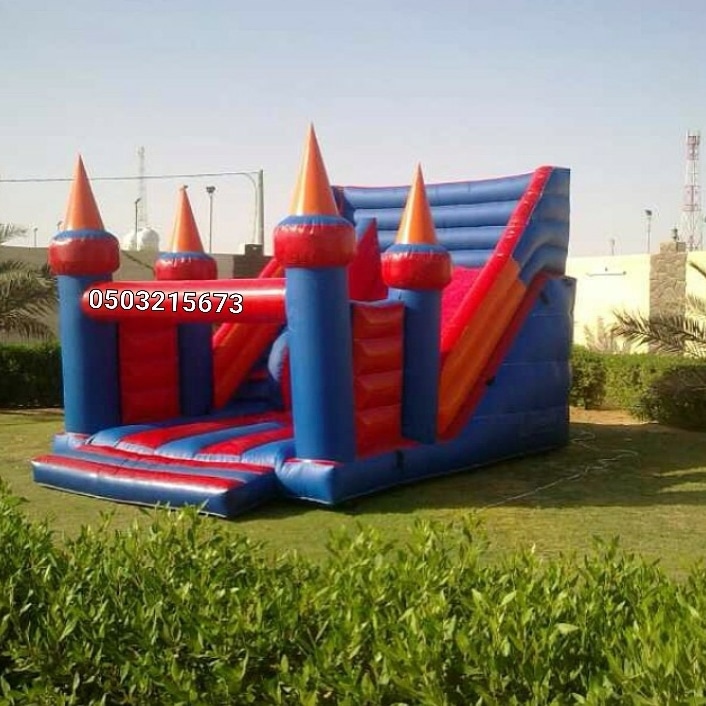نطيطه زحليقه ملعب صابوني للايجار اليومي