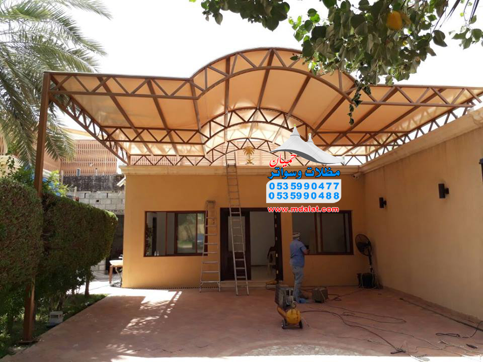 افضل مؤسسة لتركيب المظلات والسواتر والهناجر  0535990488