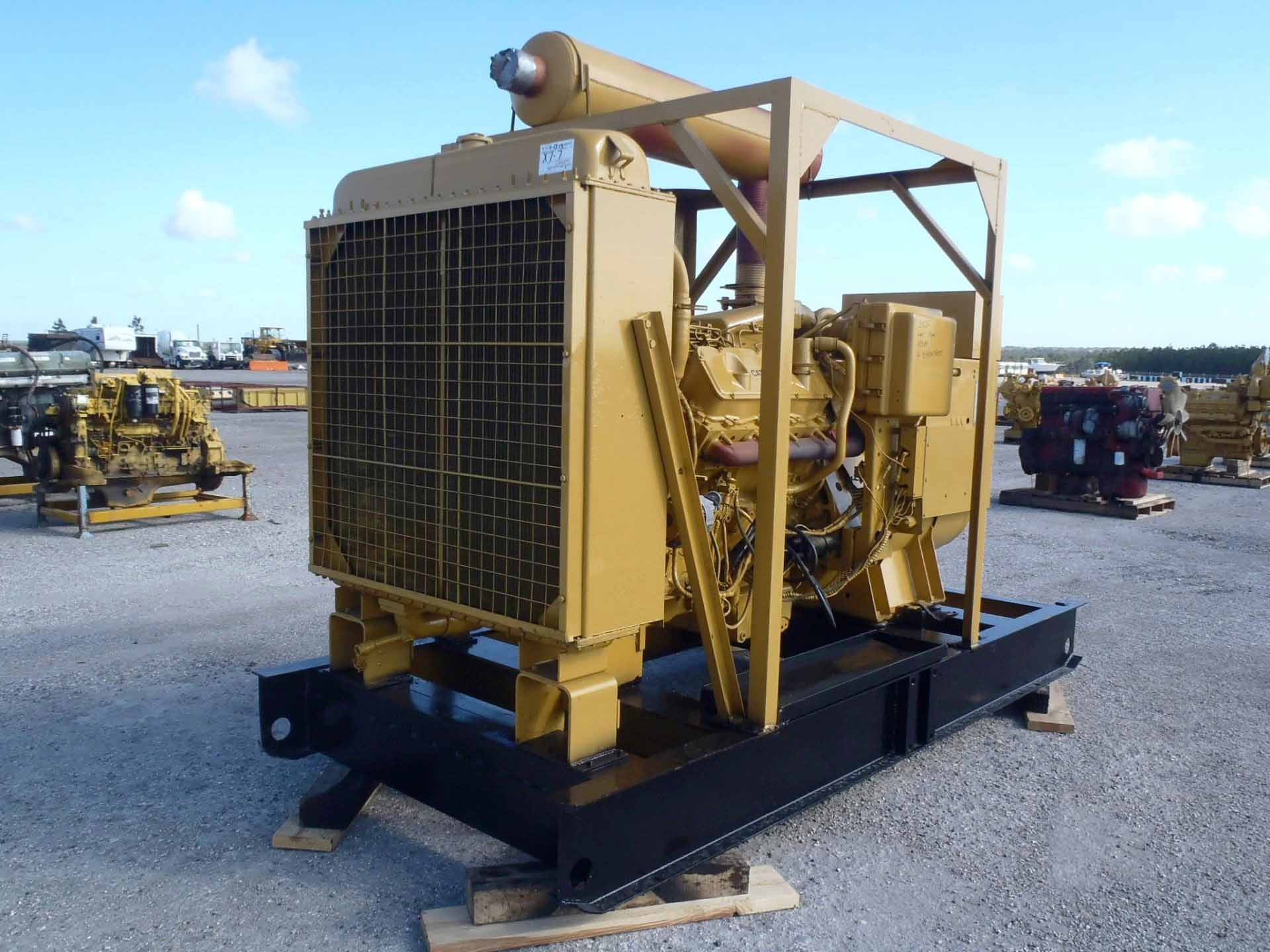 IT# 1825-CATERPILLAR SR4 455 KW Skid Mounted Gen Set 