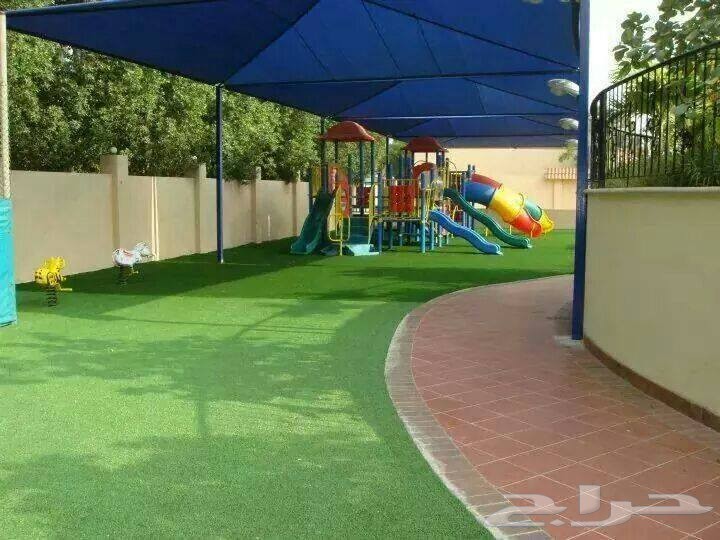 عشب صناعي جدة مسطحات خضراء 0500338910