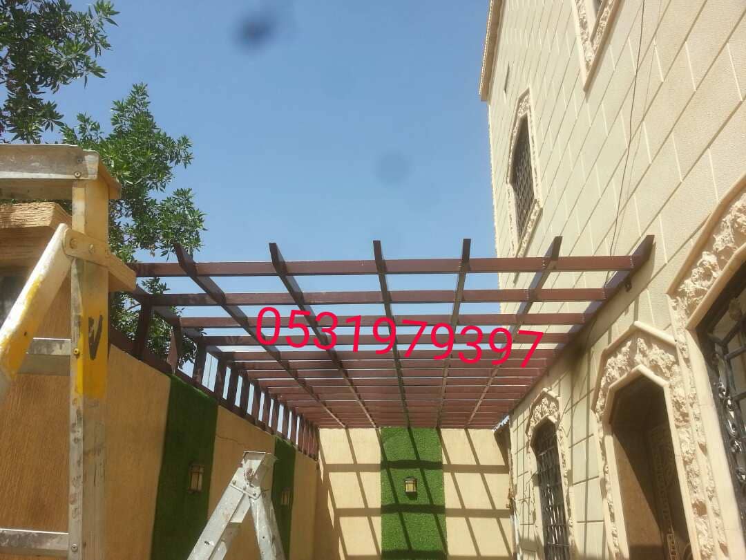 برجولات حدائق بخامات مميزه وتصاميم جذابة من روعة الجمال