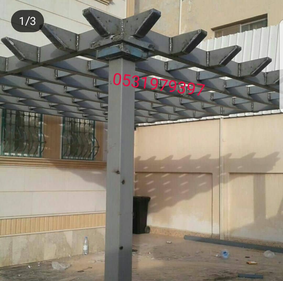 برجولات حدائق بخامات مميزه وتصاميم جذابة من روعة الجمال