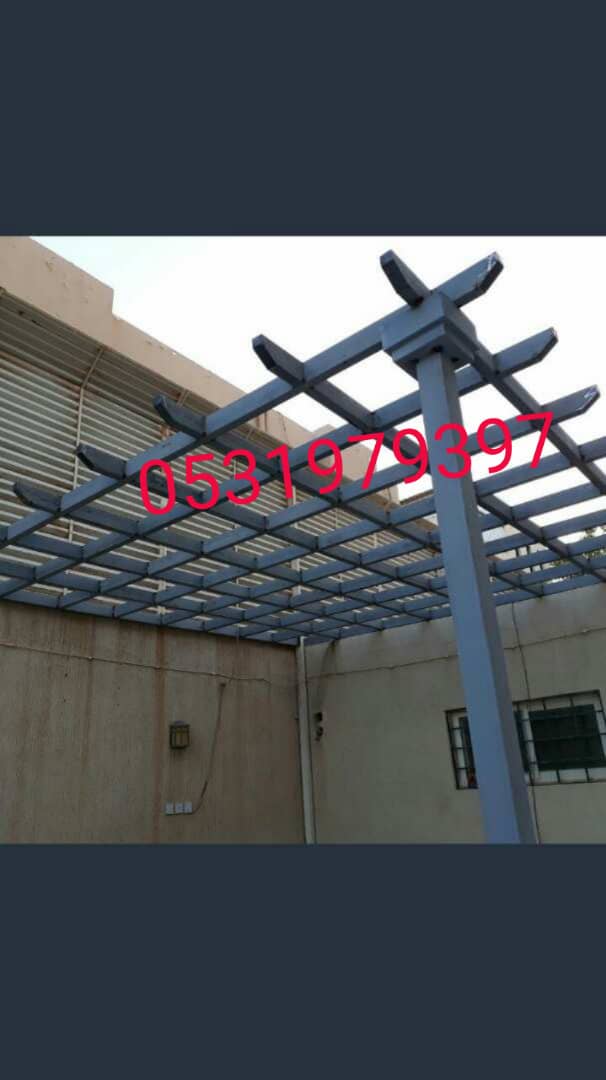 برجولات حدائق بخامات مميزه وتصاميم جذابة من روعة الجمال